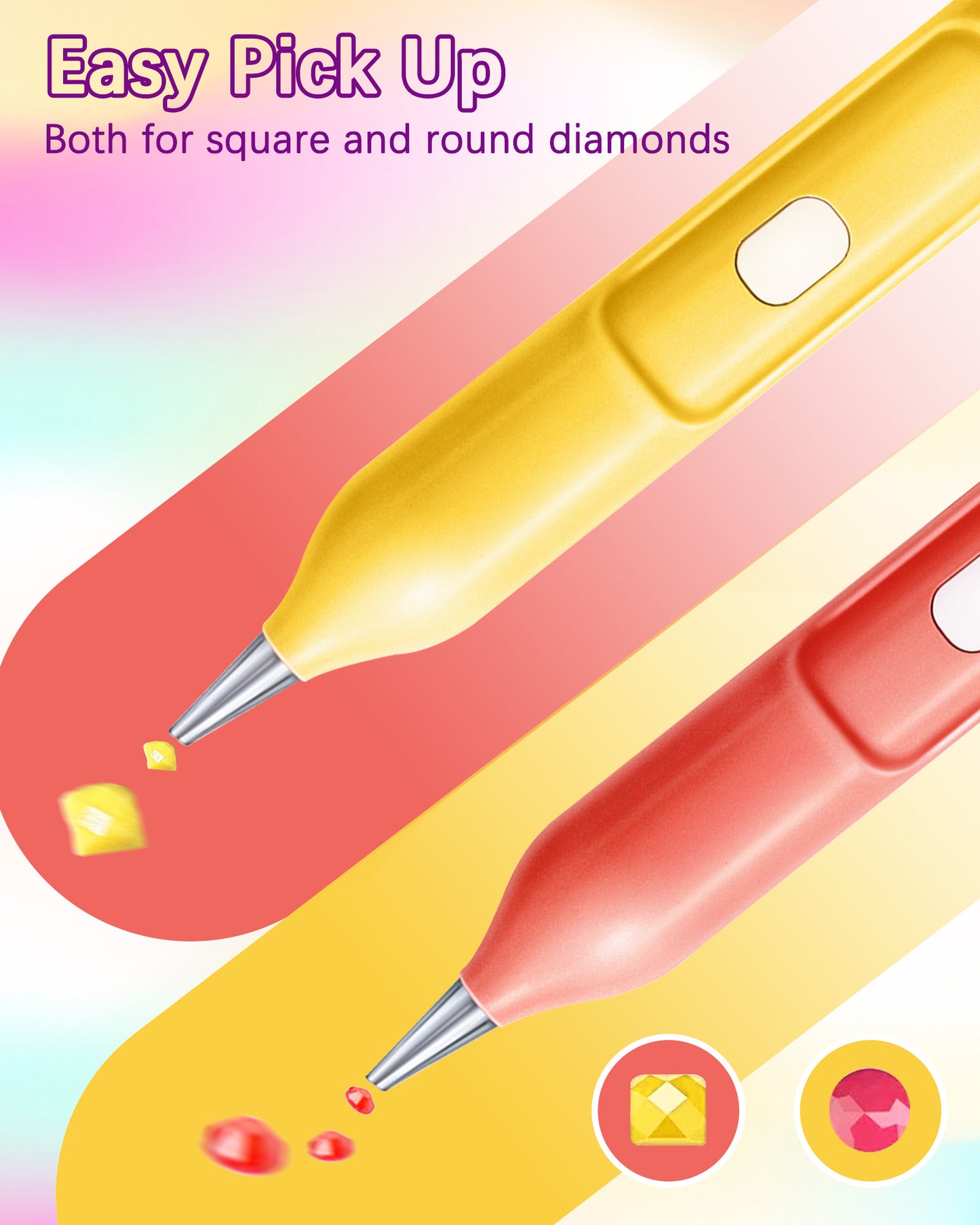Electric Diamond Art Pen (White)