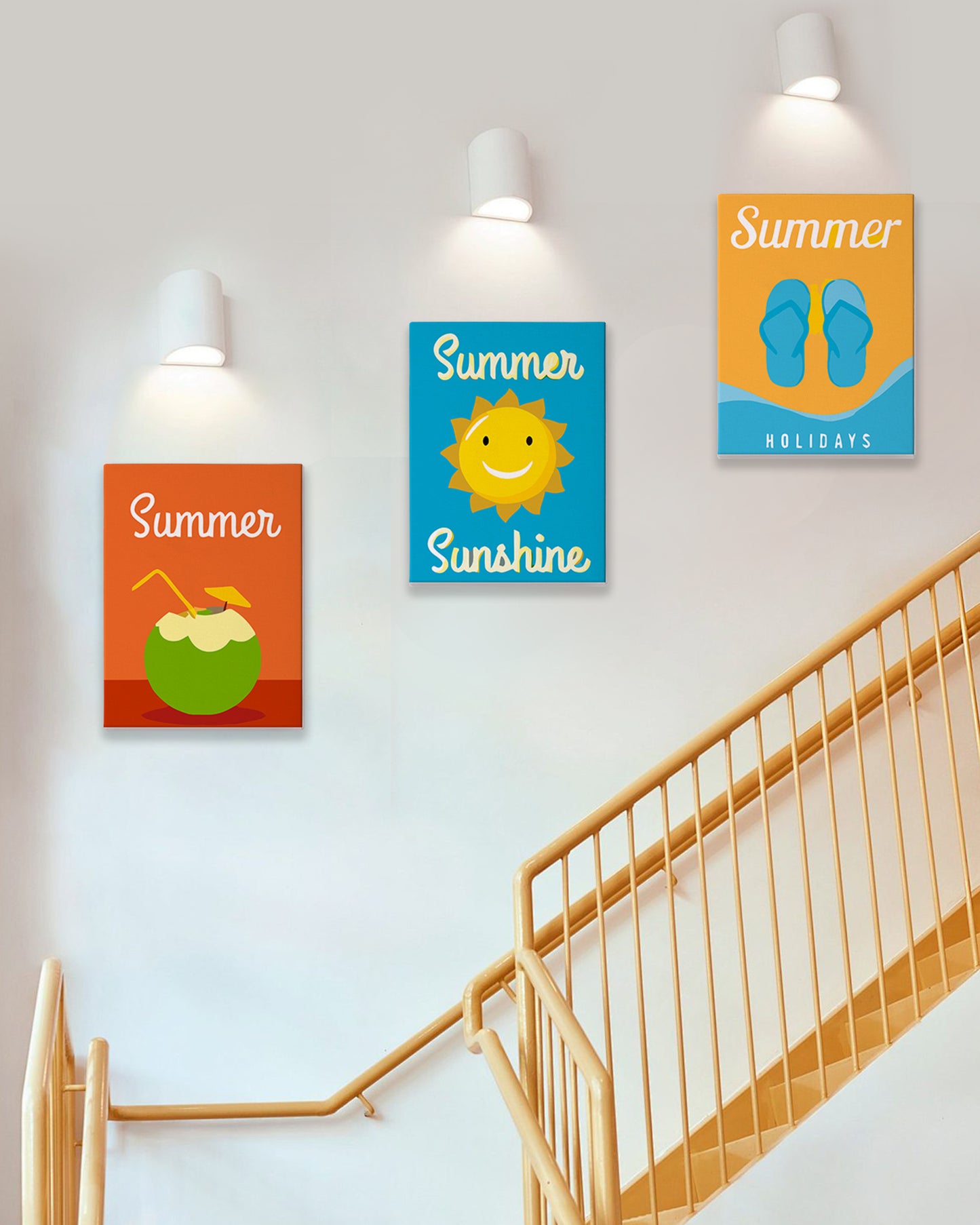 6 Pack Paint by Numbers Kits ( Summer Theme)