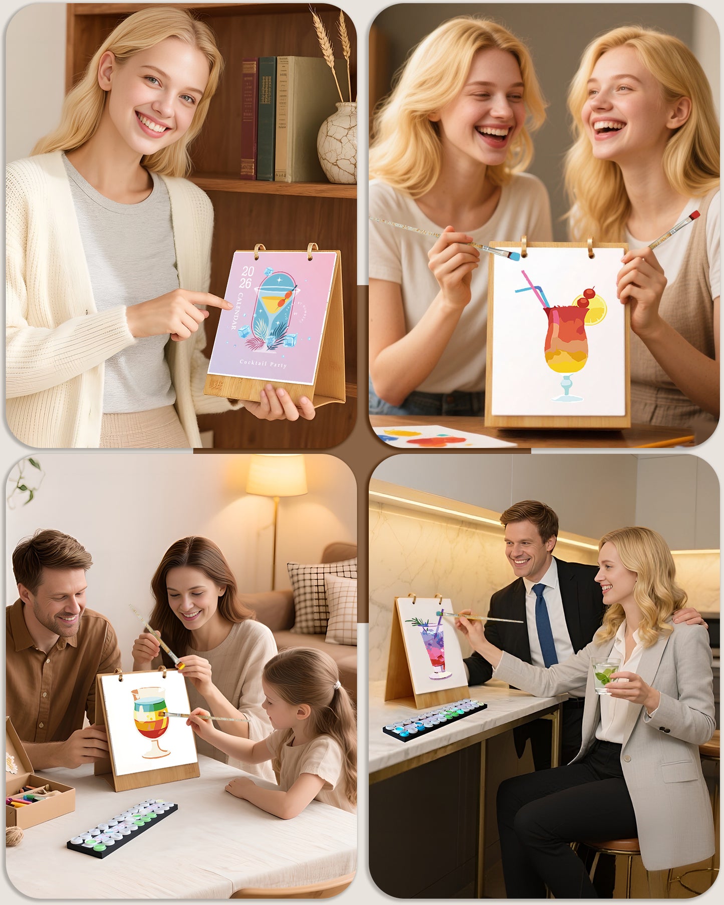 2026 Paint by Numbers Calendar (Soda)
