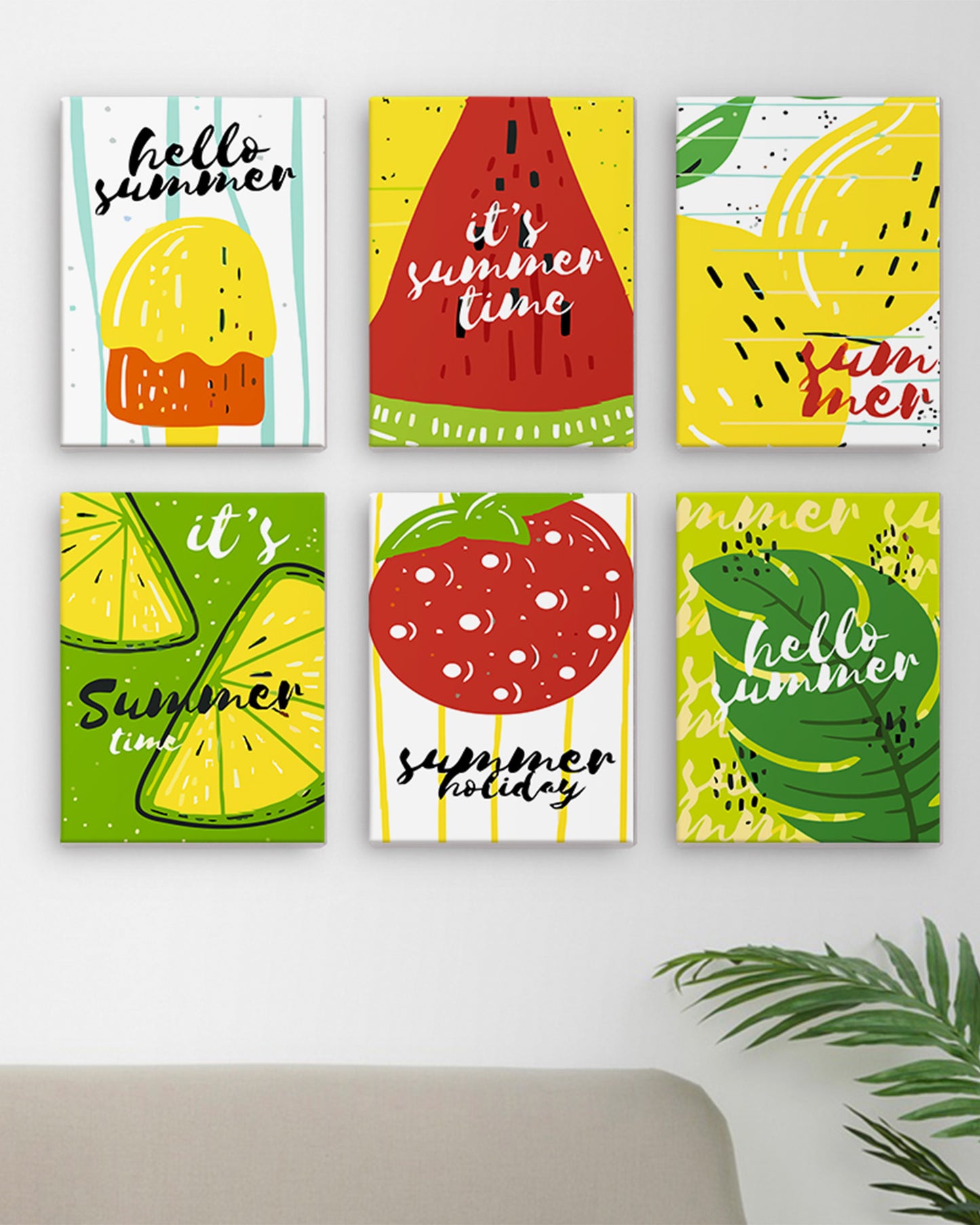 6 Pack Paint by Numbers Kits (Summer Fruit)