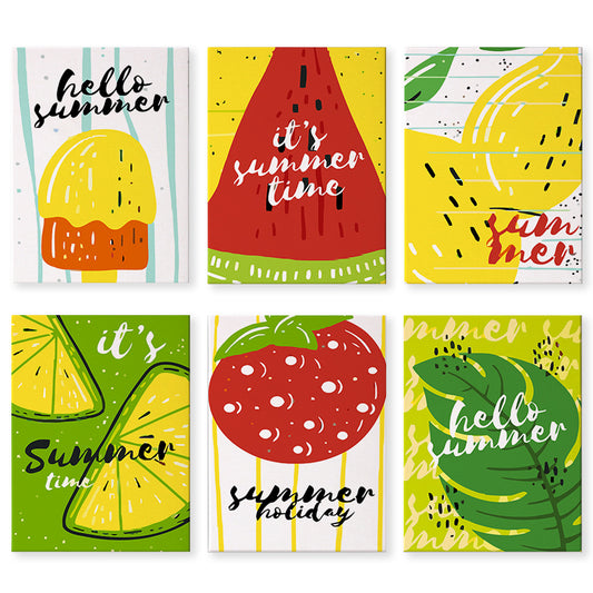 6 Pack Paint by Numbers Kits (Summer Fruit)