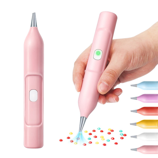 Electric Diamond Art Pen (Pink)