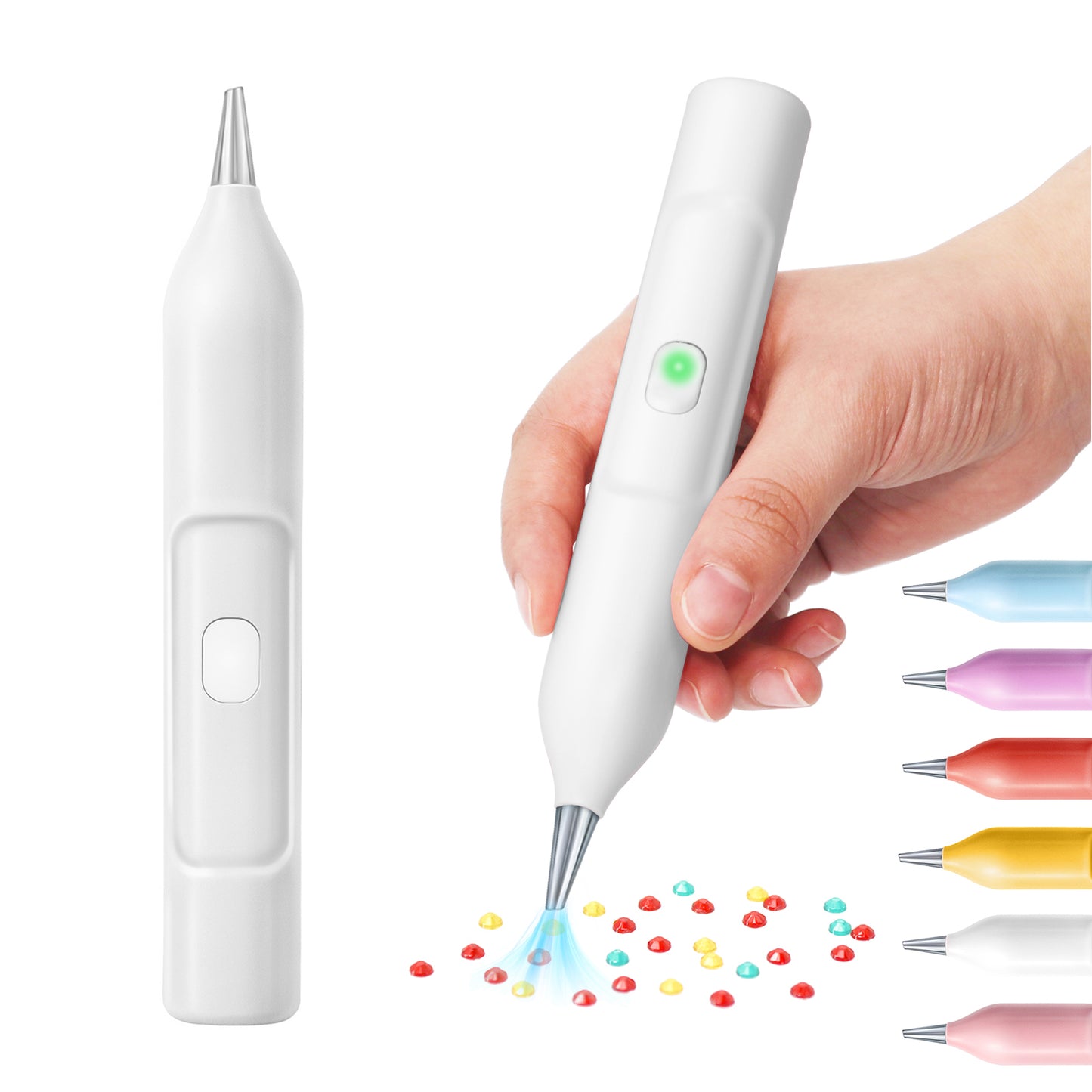 Electric Diamond Art Pen (White)