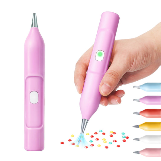 Electric Diamond Art Pen (Purple)