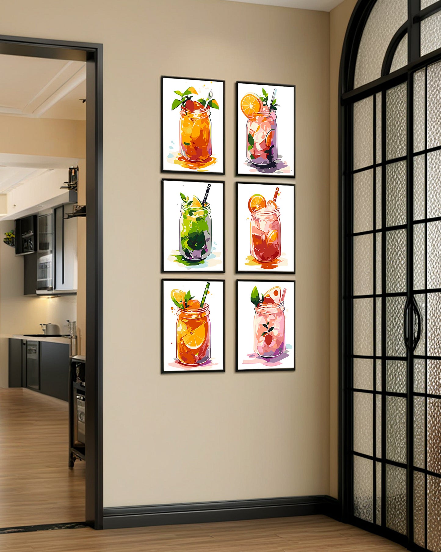 6 Pack Paint by Numbers Kits (Iced Juice)