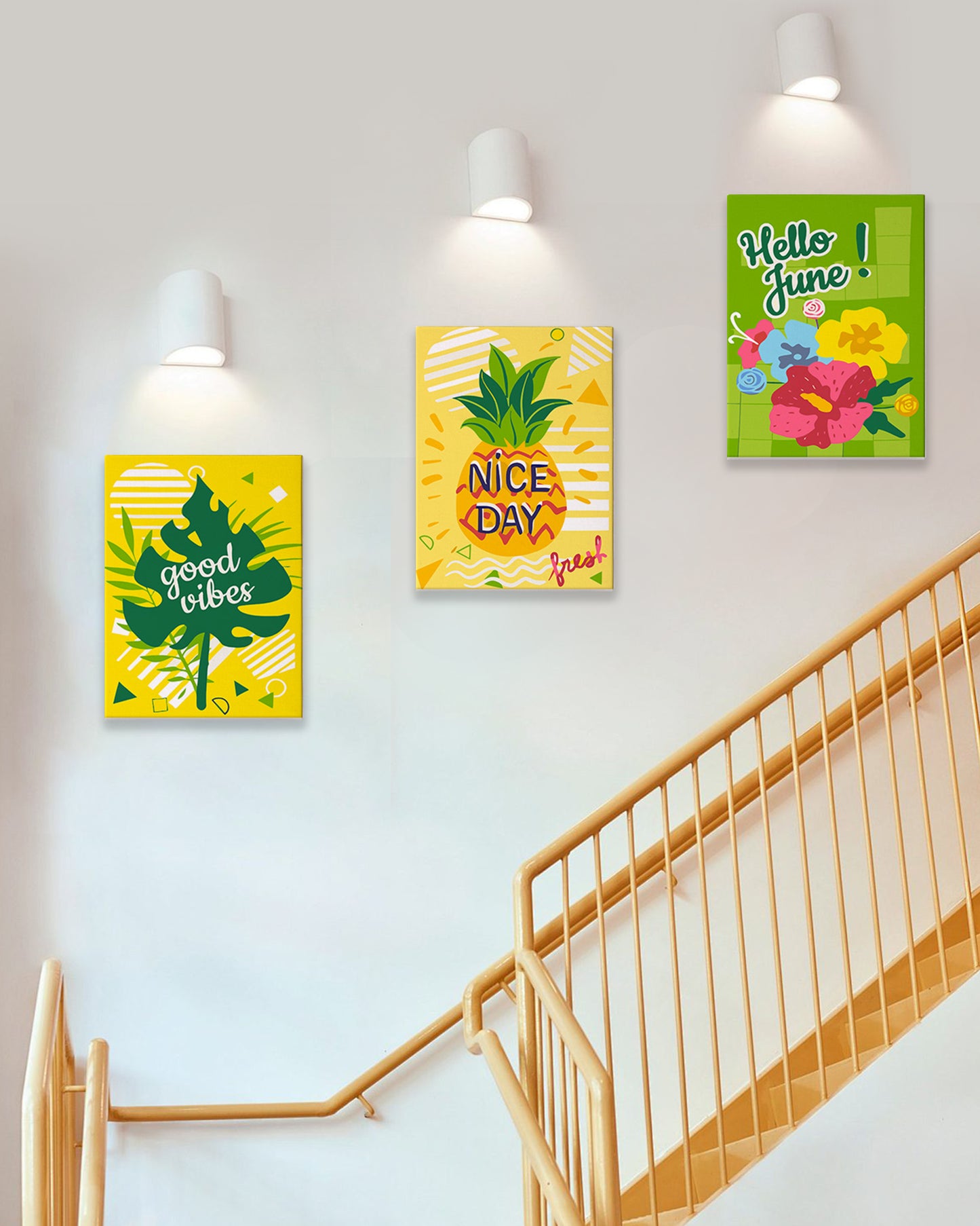 6 Pack Paint by Numbers Kits (Summer Fruits)