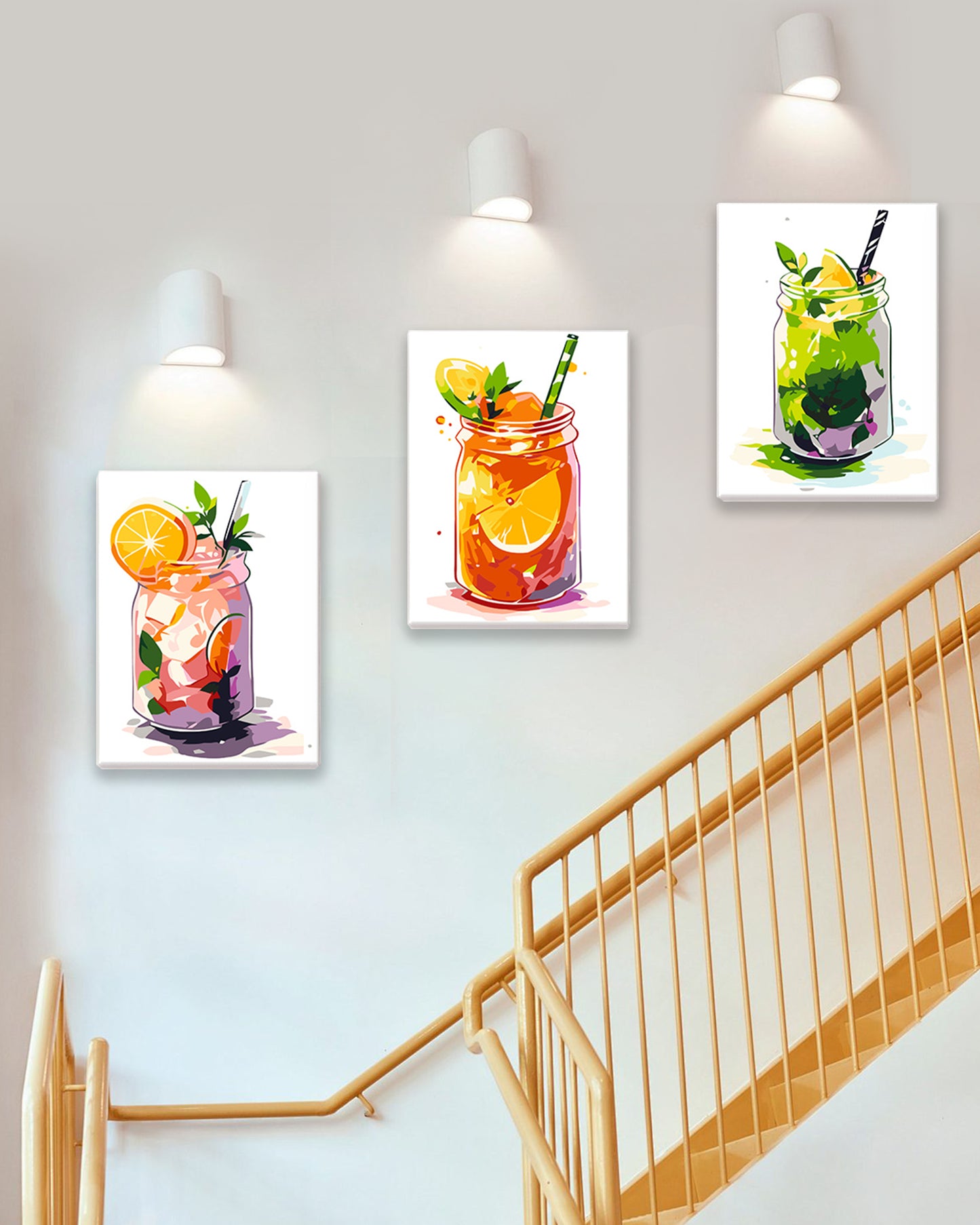 6 Pack Paint by Numbers Kits (Iced Juice)