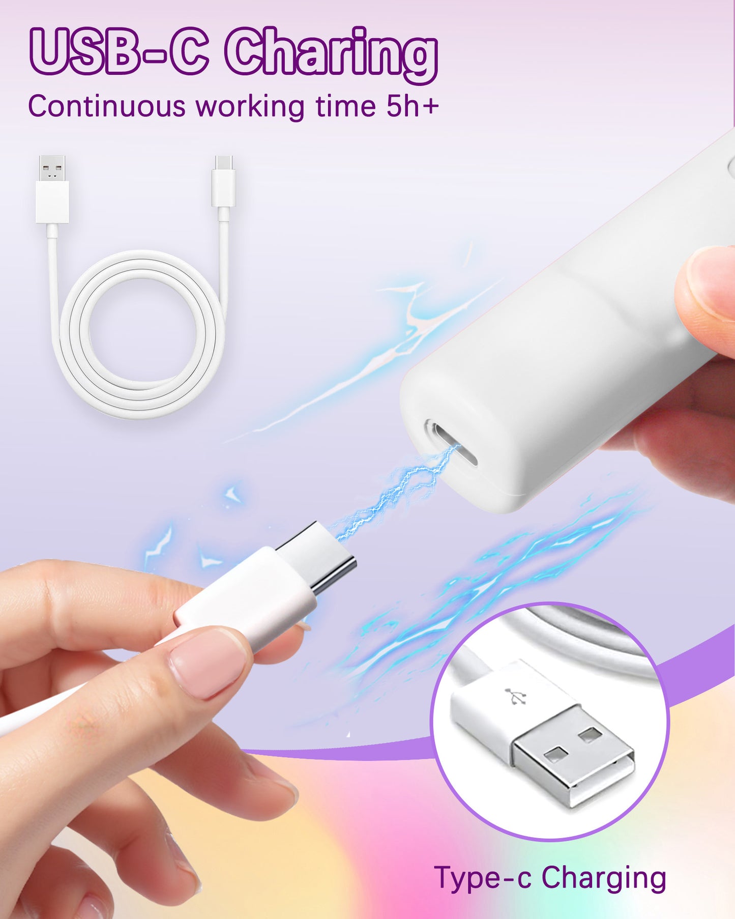 Electric Diamond Art Pen (White)