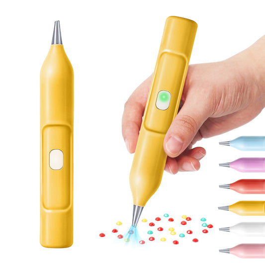 Electric Diamond Art Pen (Yellow)