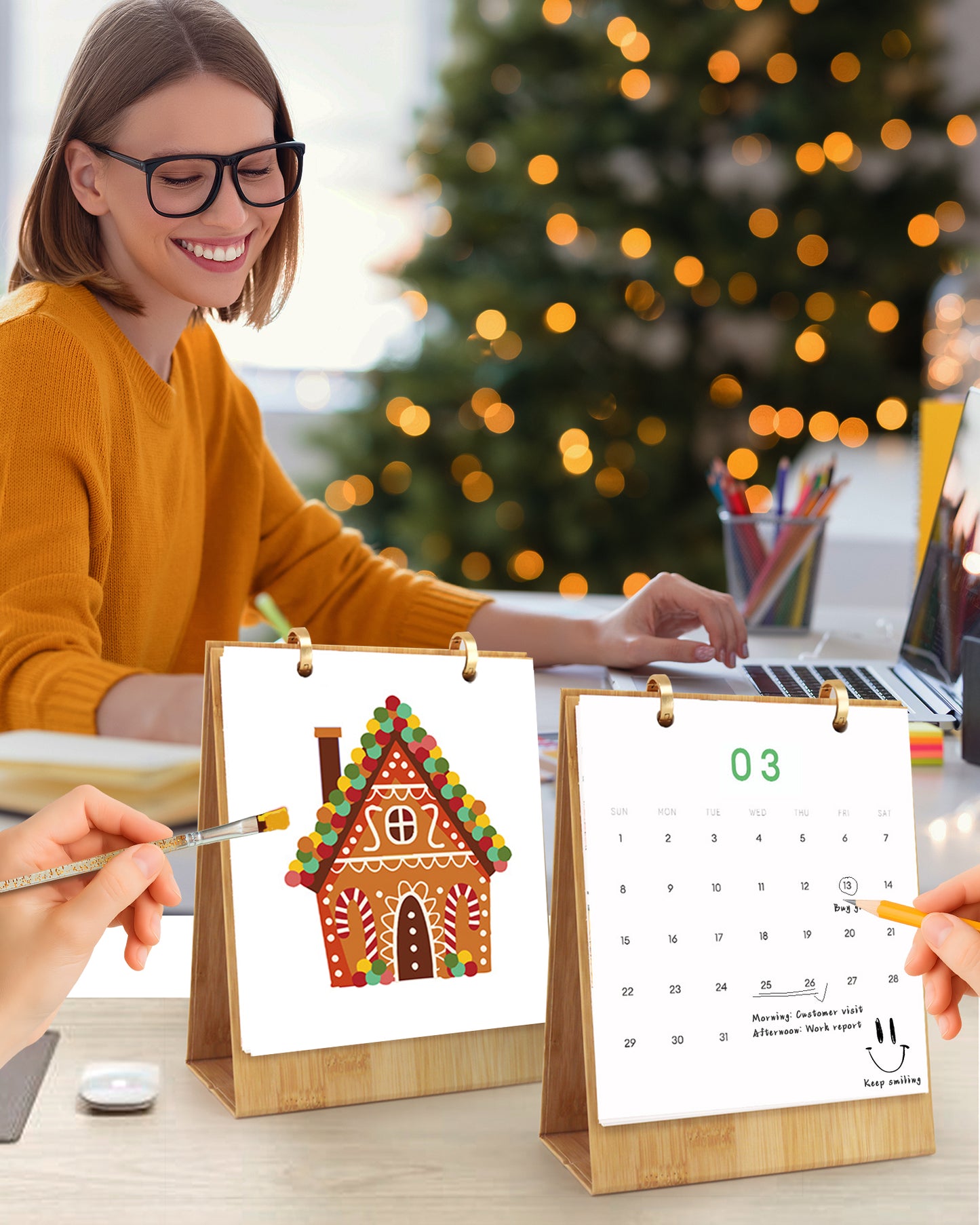 2026 Paint by Numbers Calendar (Tree)