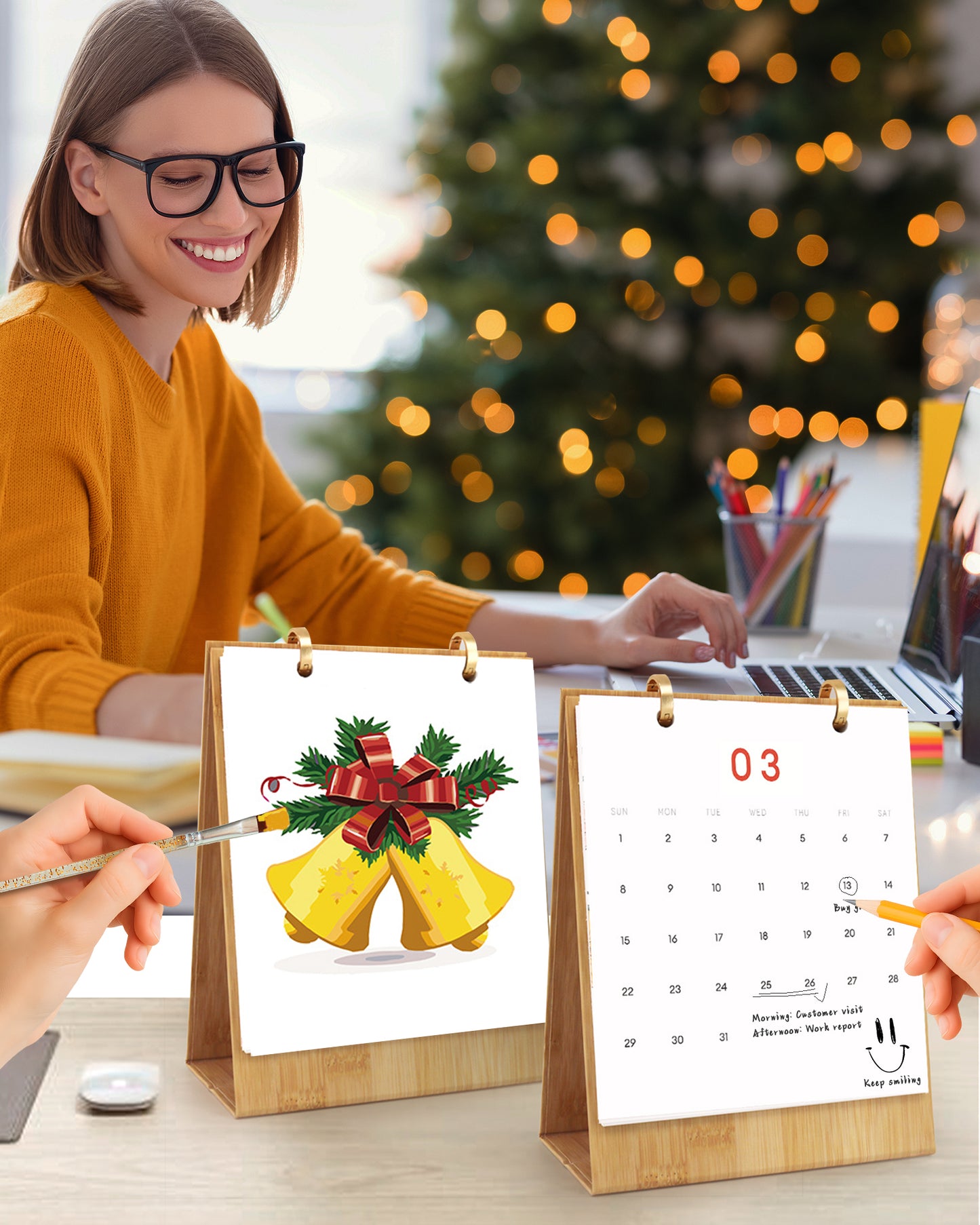 2026 Paint by Numbers Calendar (Reindeer)