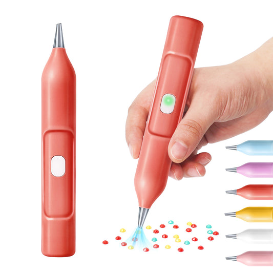 Electric Diamond Art Pen (Red)