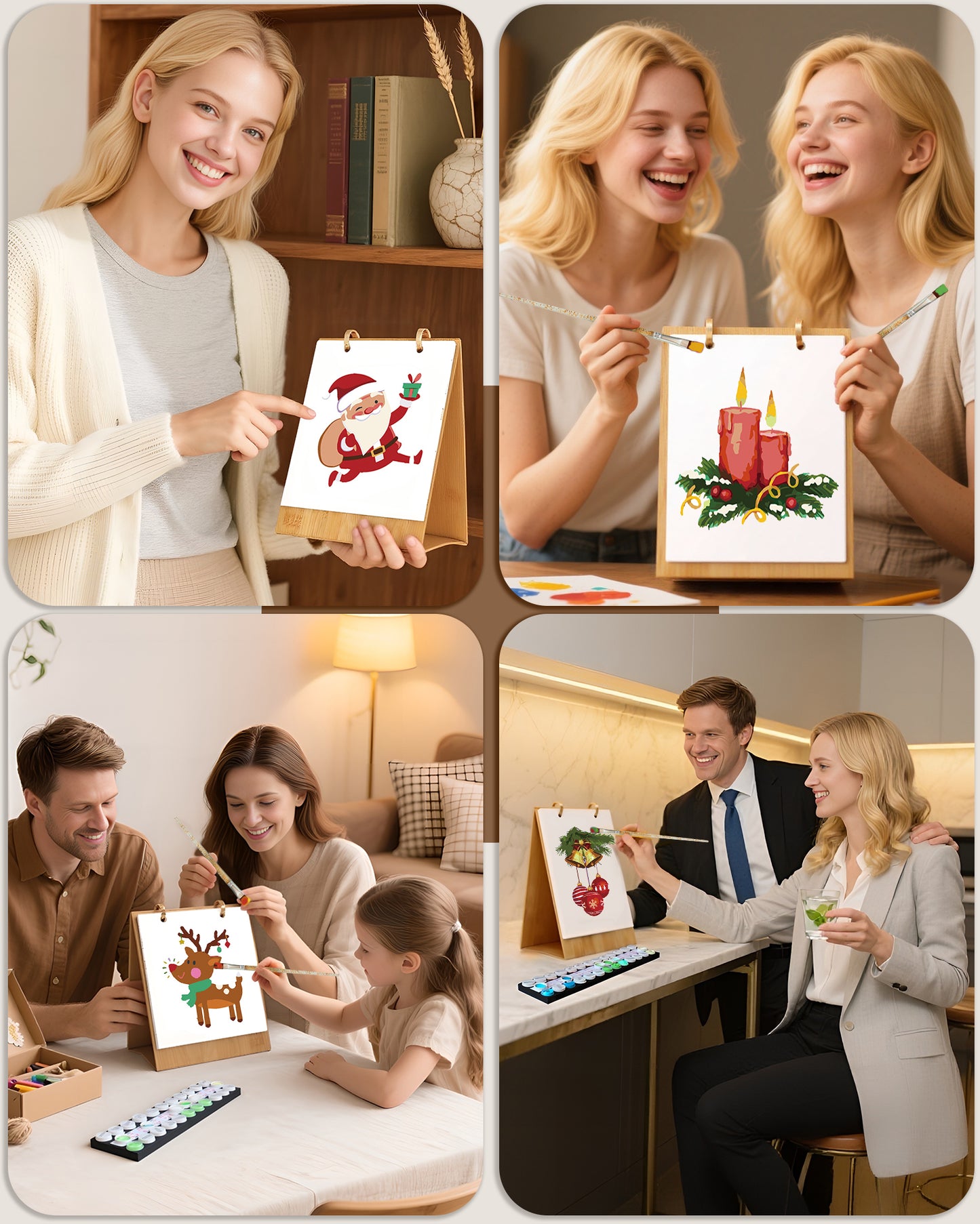 2026 Paint by Numbers Calendar (Tree)